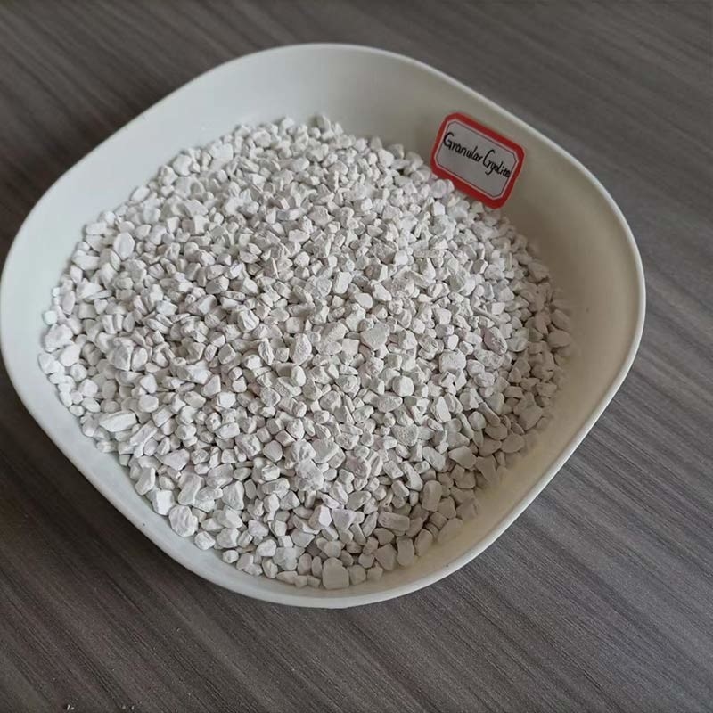 सोडियम क्रायोलाइट स्थिर संरचना और एल्यूमीनियम इलेक्ट्रोलिसिस और औद्योगिक के लिए इस्पात उत्पादन के लिए