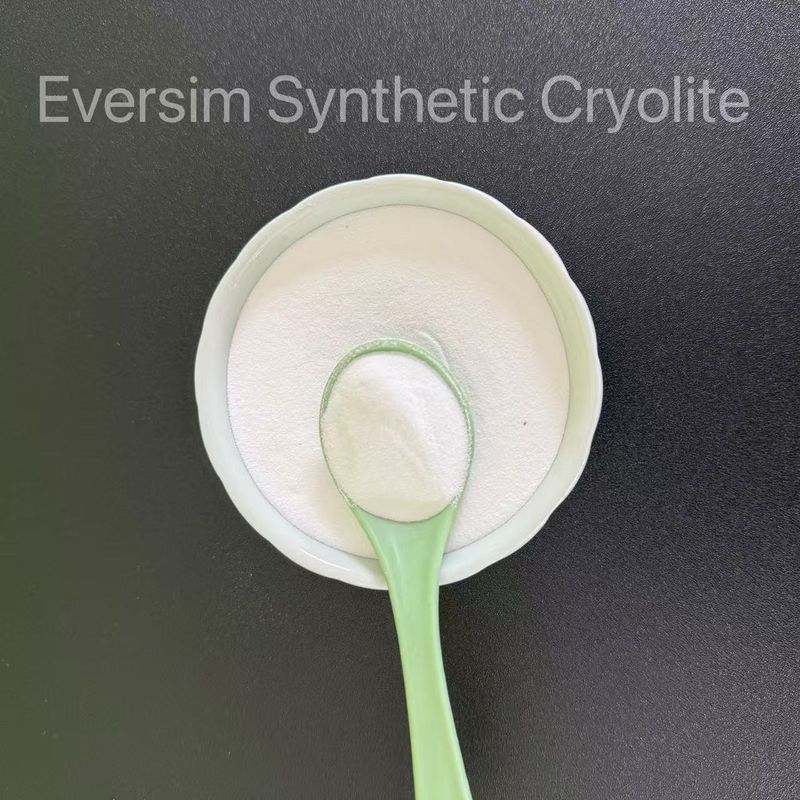 रासायनिक उत्पाद सिंथेटिक क्रायोलाइट Na3AlF6 घर्षण उद्योग के लिए आणविक भार 209.94