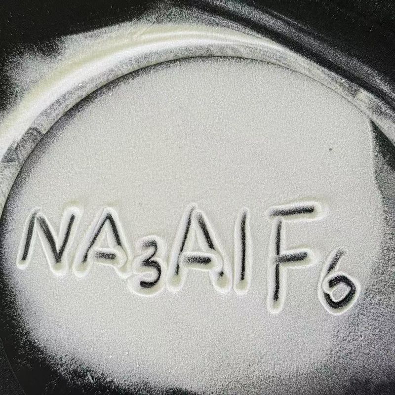 रासायनिक उत्पाद सिंथेटिक क्रायोलाइट Na3AlF6 घर्षण उद्योग के लिए आणविक भार 209.94